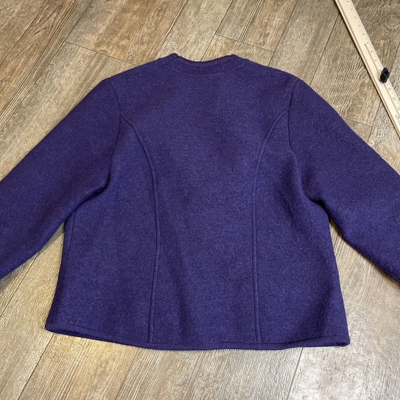 Geiger Boiled Wool Bavarian Coat Made in Austria Cardigan Jacket Size 42 - Picture 7 of 7